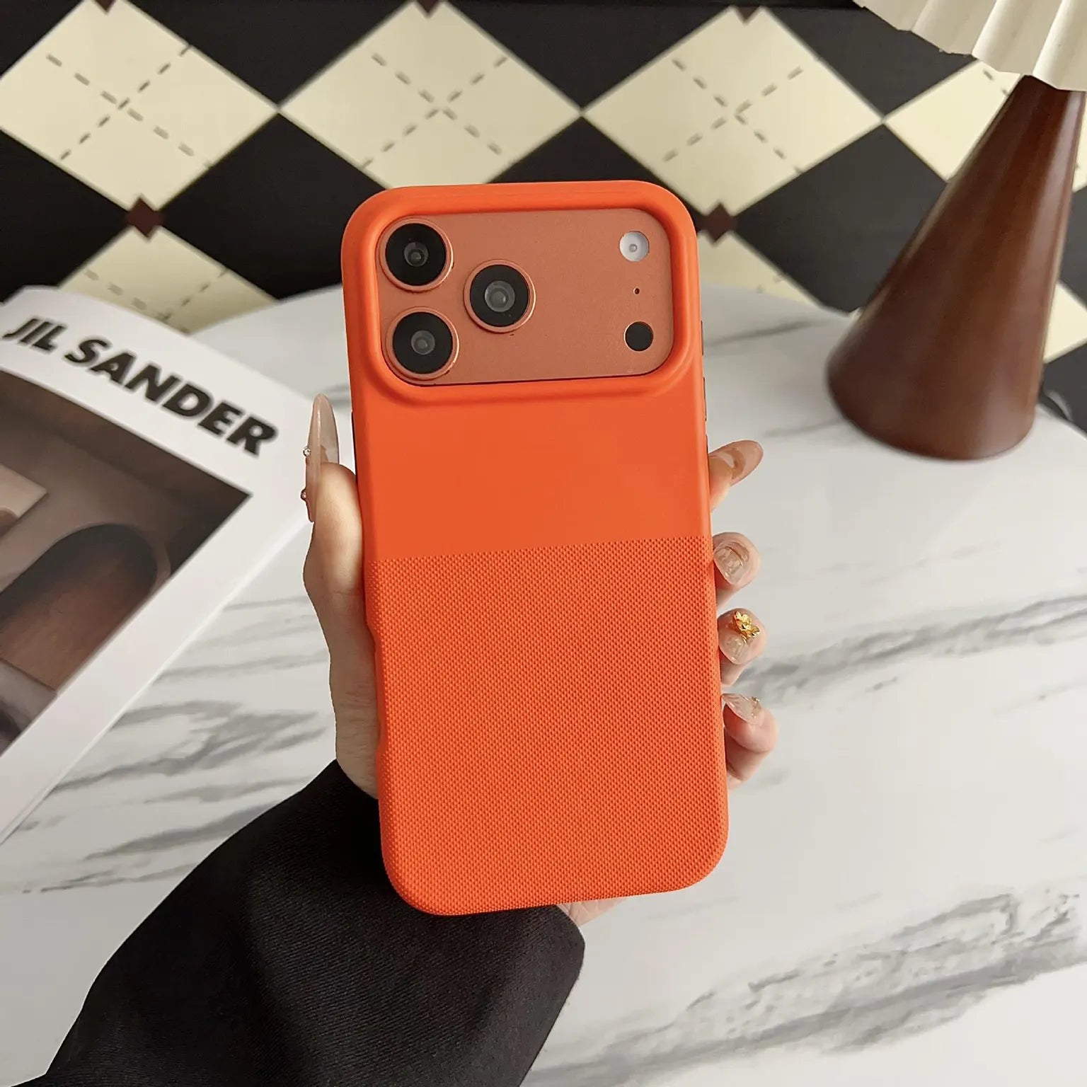 Half TechWoven Texture Case with MagSafe for iPhone 17 Pro