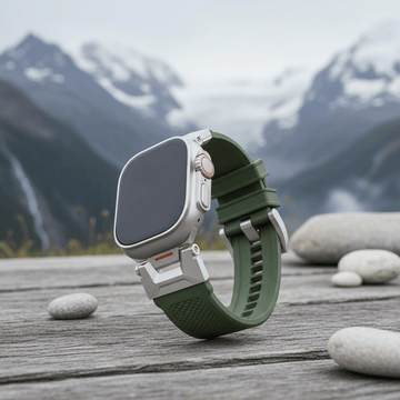 Watch Bands Outdoor Waterproof Rubber Sports Band for Apple Watch 42 | 44 | 45 | Ultra 49 | 46mm S10