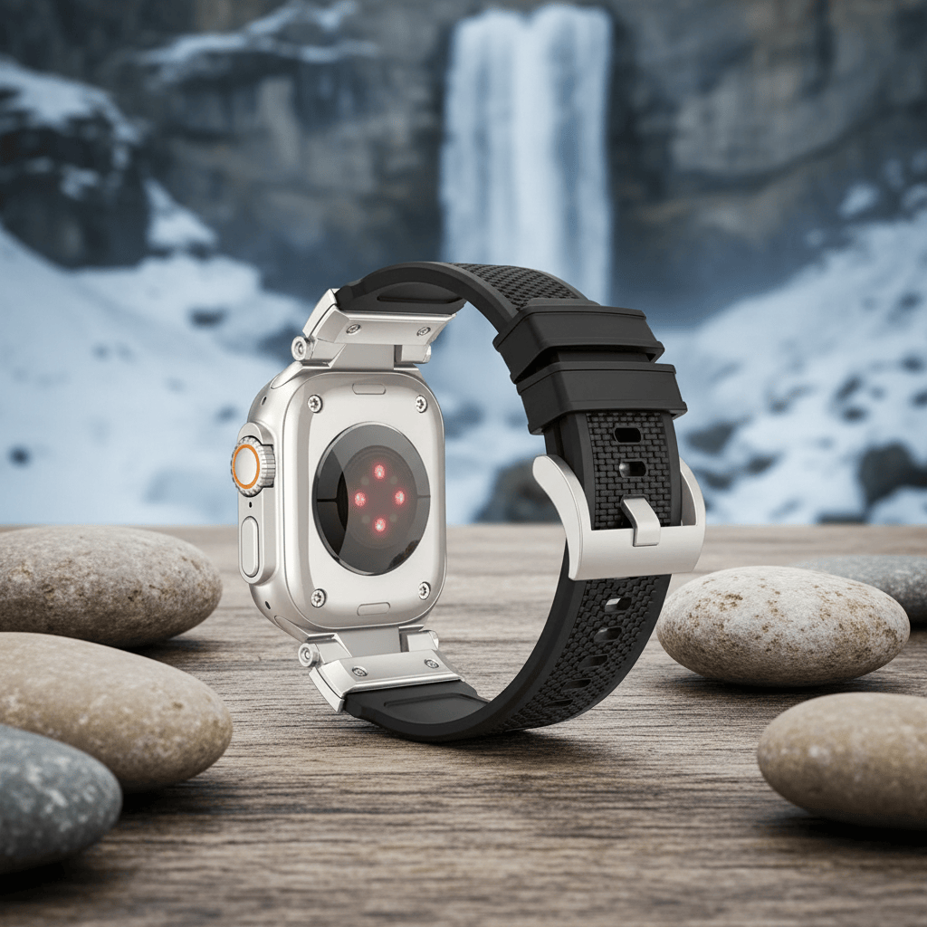 Watch Bands Outdoor Waterproof Rubber Sports Band for Apple Watch 42 | 44 | 45 | Ultra 49 | 46mm S10