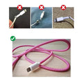 Cable Management for Spiral Charger Cable Protector Data Wire Saver for Charging Cable
