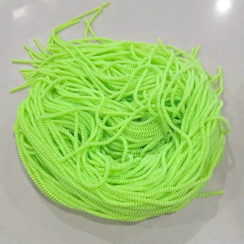 Cable Management for Lime Green / Dual Color Spiral Charger Cable Protector Data Wire Saver for Charging Cable