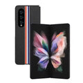 Cases & Covers for Samsung Fold3 / Black Pebble Leather Texture Hard Phone Case for Samsung Galaxy