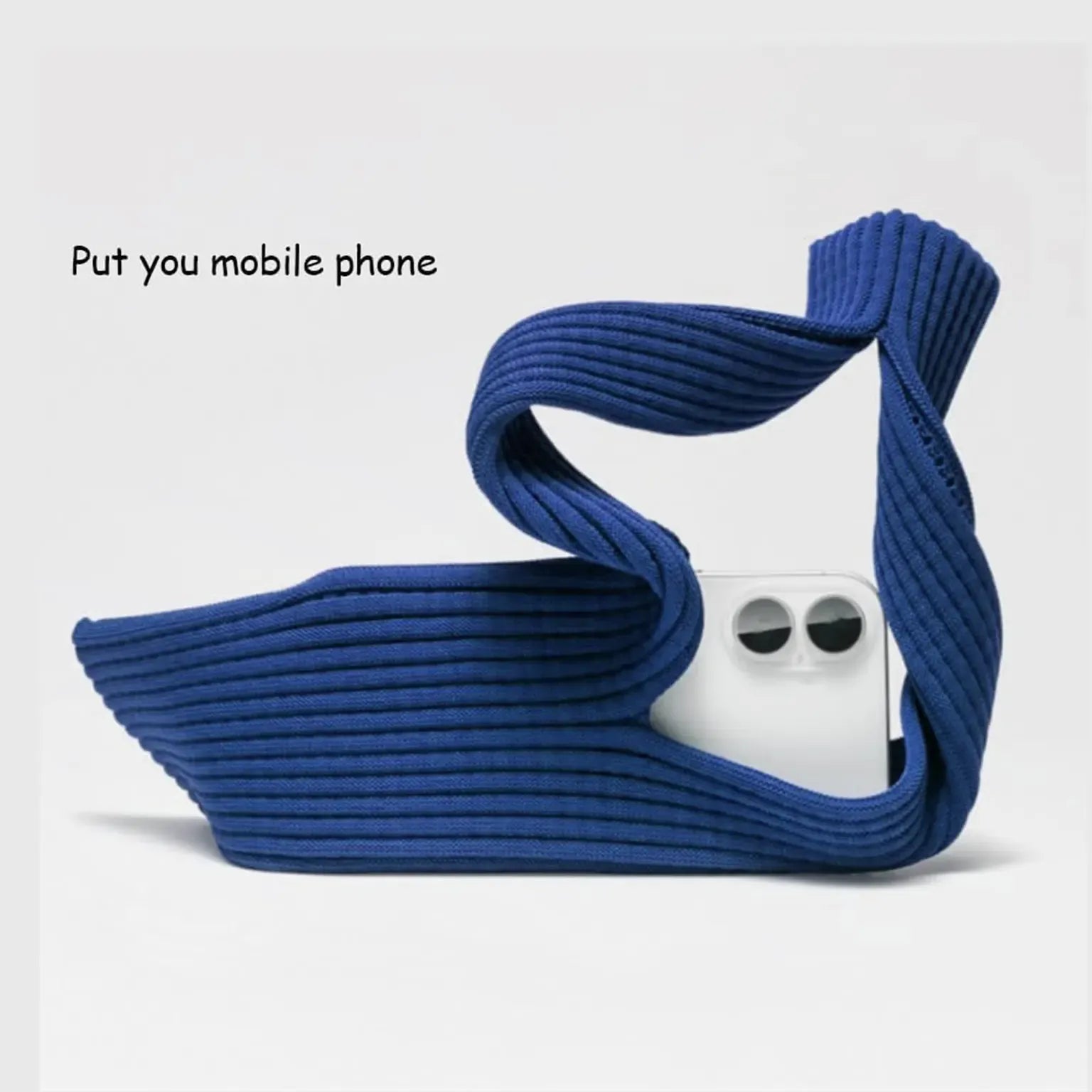 Cases & Covers Phone Pocket Knit Bag 75-80cm | Premium Knit Mobile Phones Bags | Cell Phone Pouch Sleeve