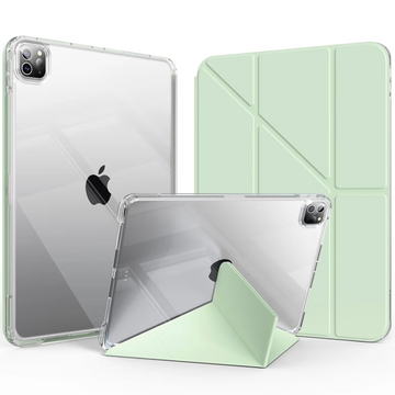 Cases & Covers Multifold Slim Soft Touch Leather Texture TPU Smart Cover for iPad Air 4 | Air 5 M1 (10.9 inch) | Air 6 M2 | Air 7 M3 (11 inch)