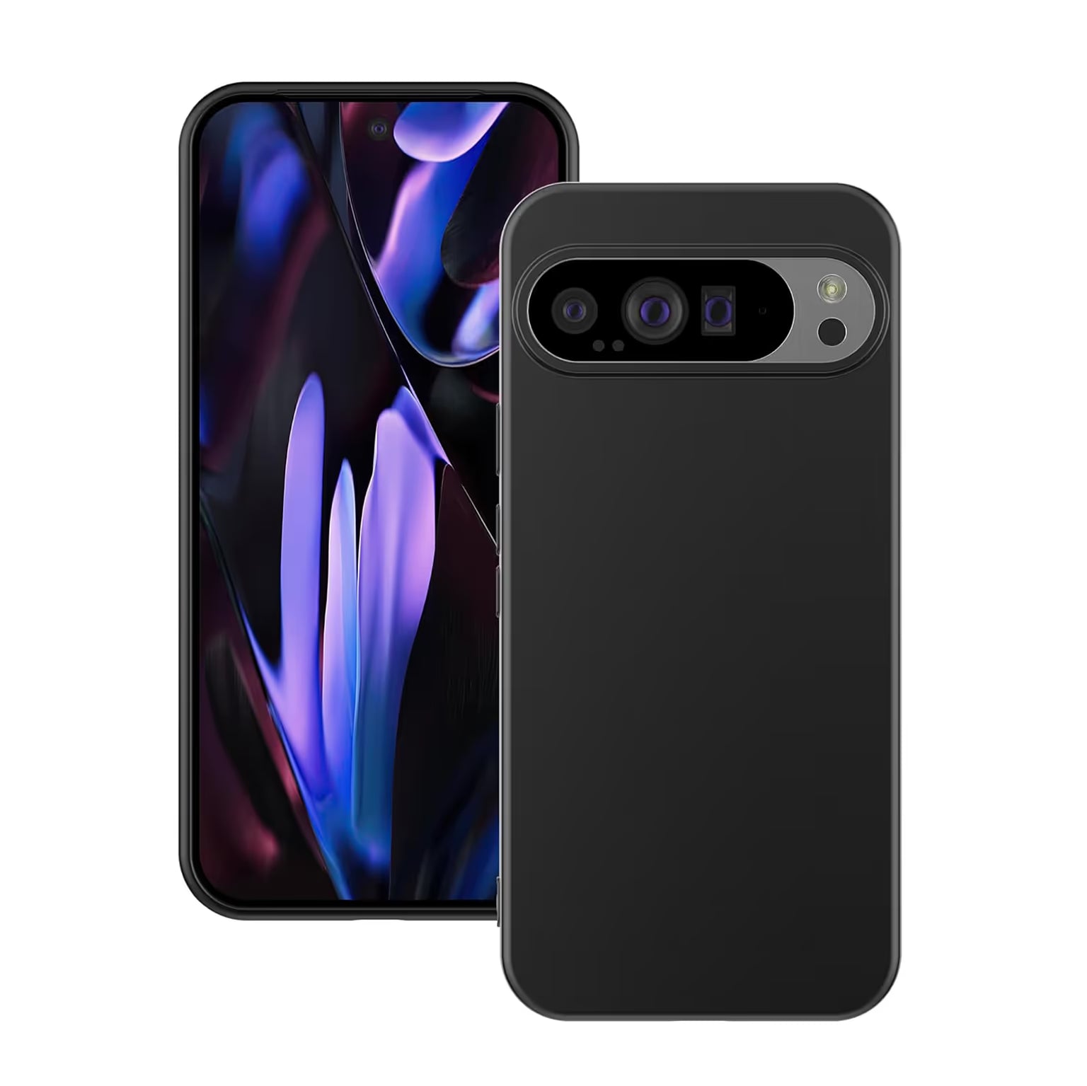 Liquid Soft Silicone Microfiber Case for Google Pixel 9 | 9 Pro