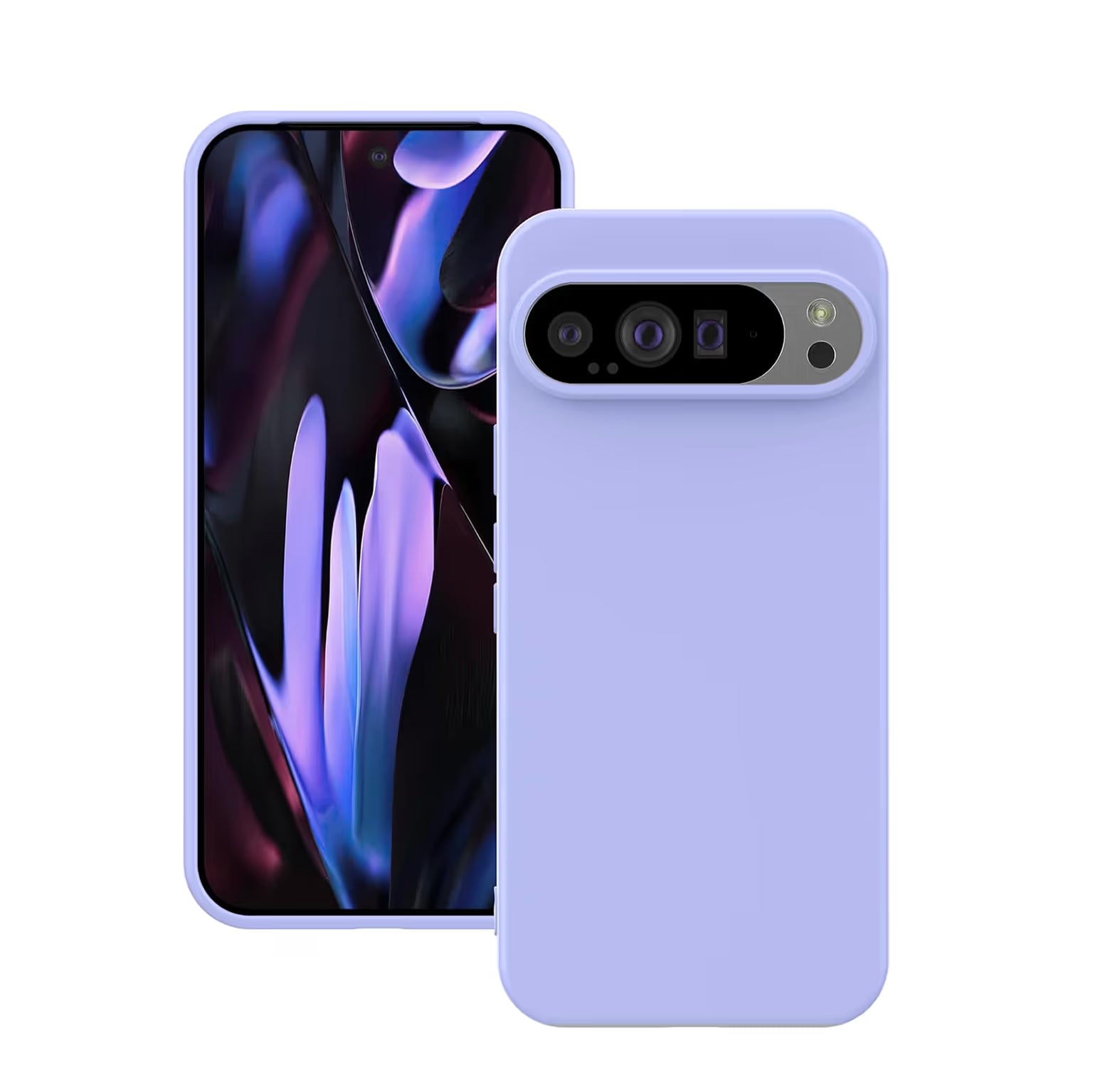 Liquid Soft Silicone Microfiber Case for Google Pixel 9 | 9 Pro