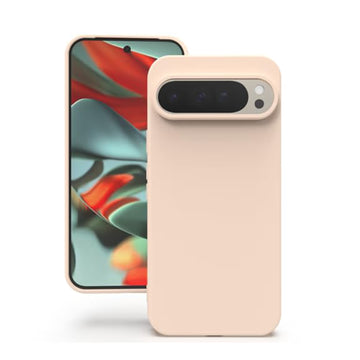 Liquid Soft Silicone Microfiber Case for Google Pixel 9 | 9 Pro