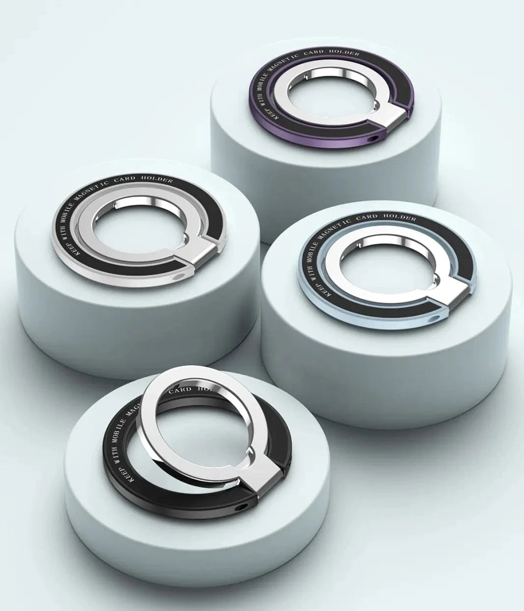 Portable Magnetic Ring Grip for Magsafe Function Built in Cases
