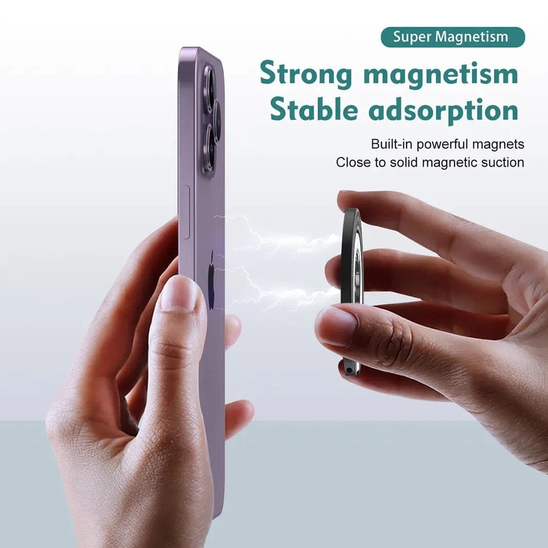 Portable Magnetic Ring Grip for Magsafe Function Built in Cases