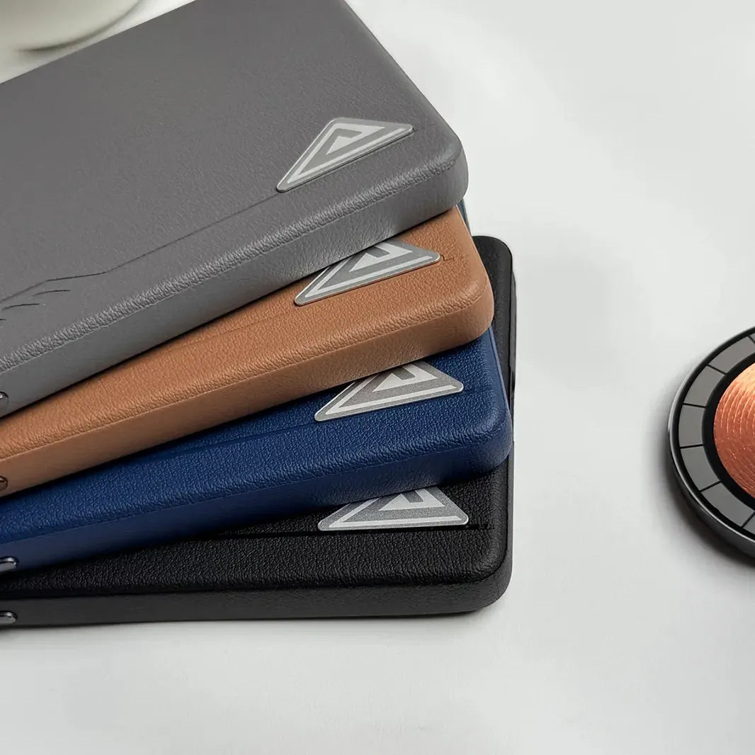 ktusu Generic Cases & Covers Premium Leather Texture Metal Button MagSafe Case for Samsung S25 Ultra