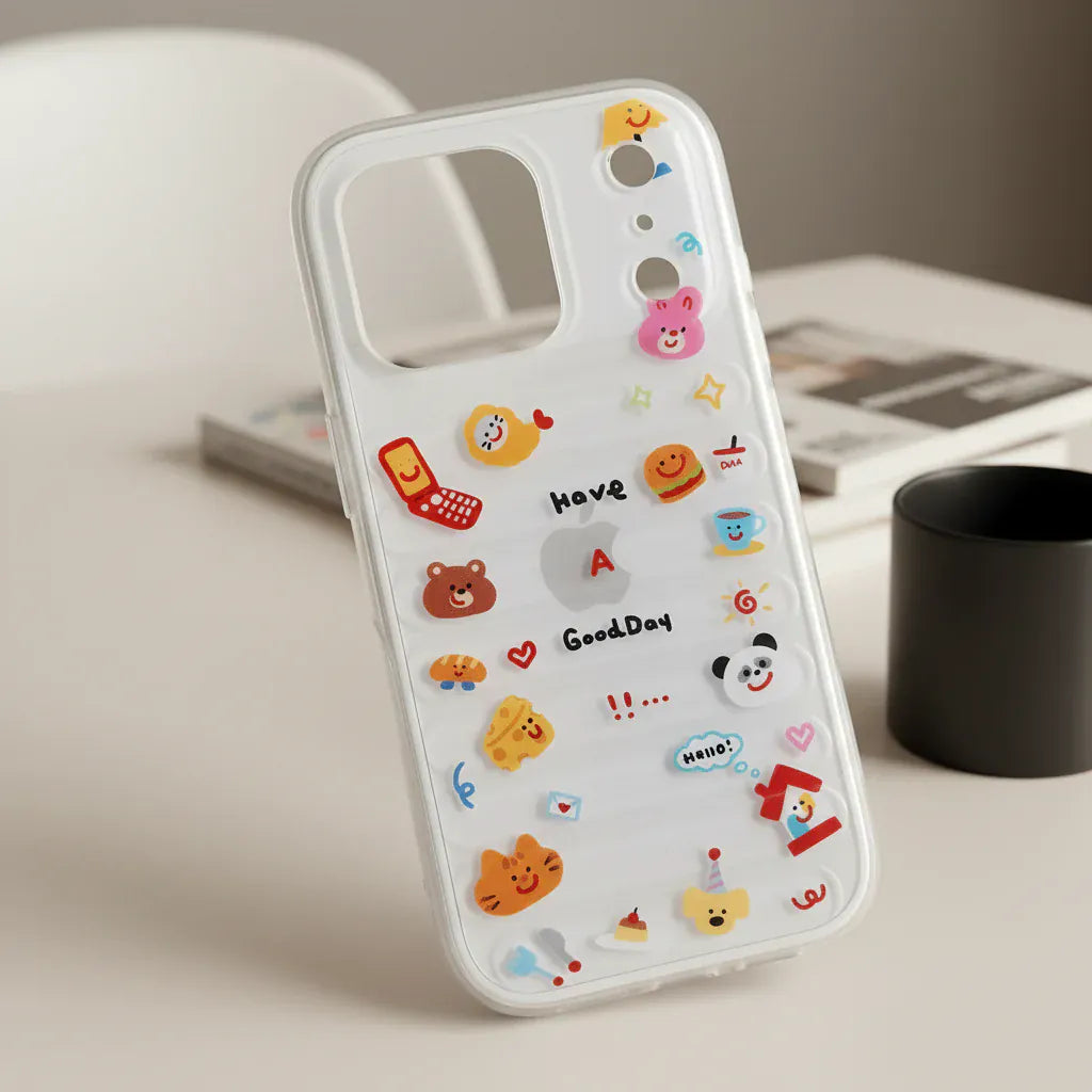 Cases & Covers Printed Soft TPU Edge Dual Layer Back Hard Case for iPhone 17 Pro Max