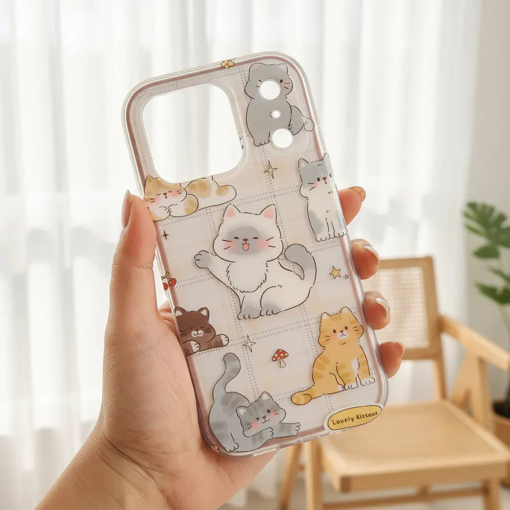 Cases & Covers Printed Soft TPU Edge Dual Layer Back Hard Case for iPhone 17 Pro Max