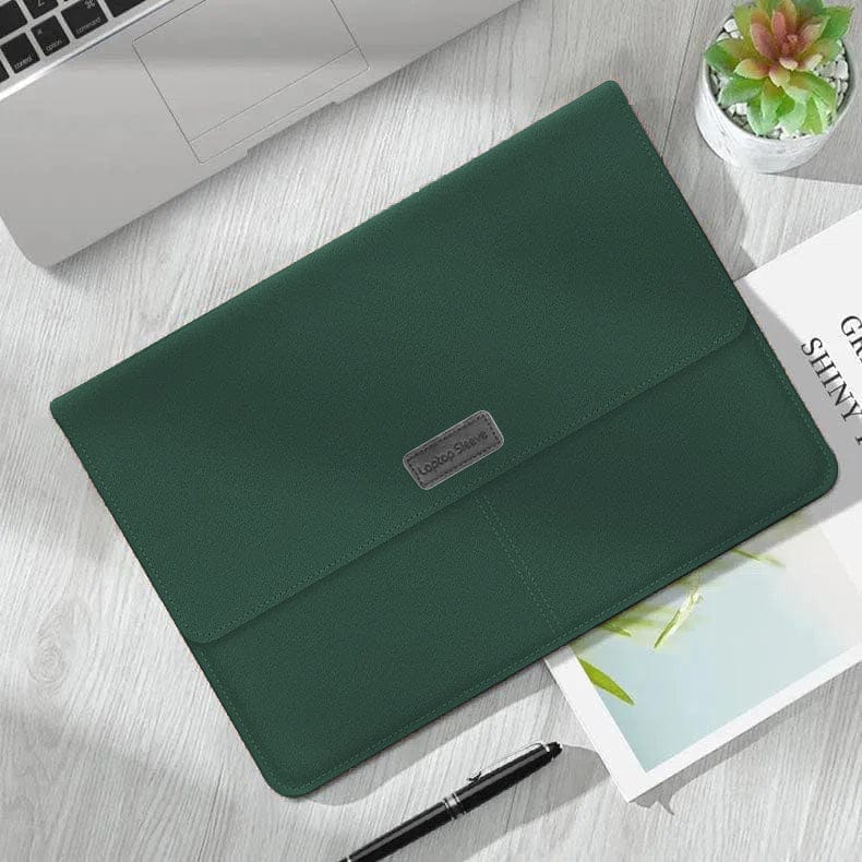 PU Leather Envelope Portfolio Laptop Sleeve Bag