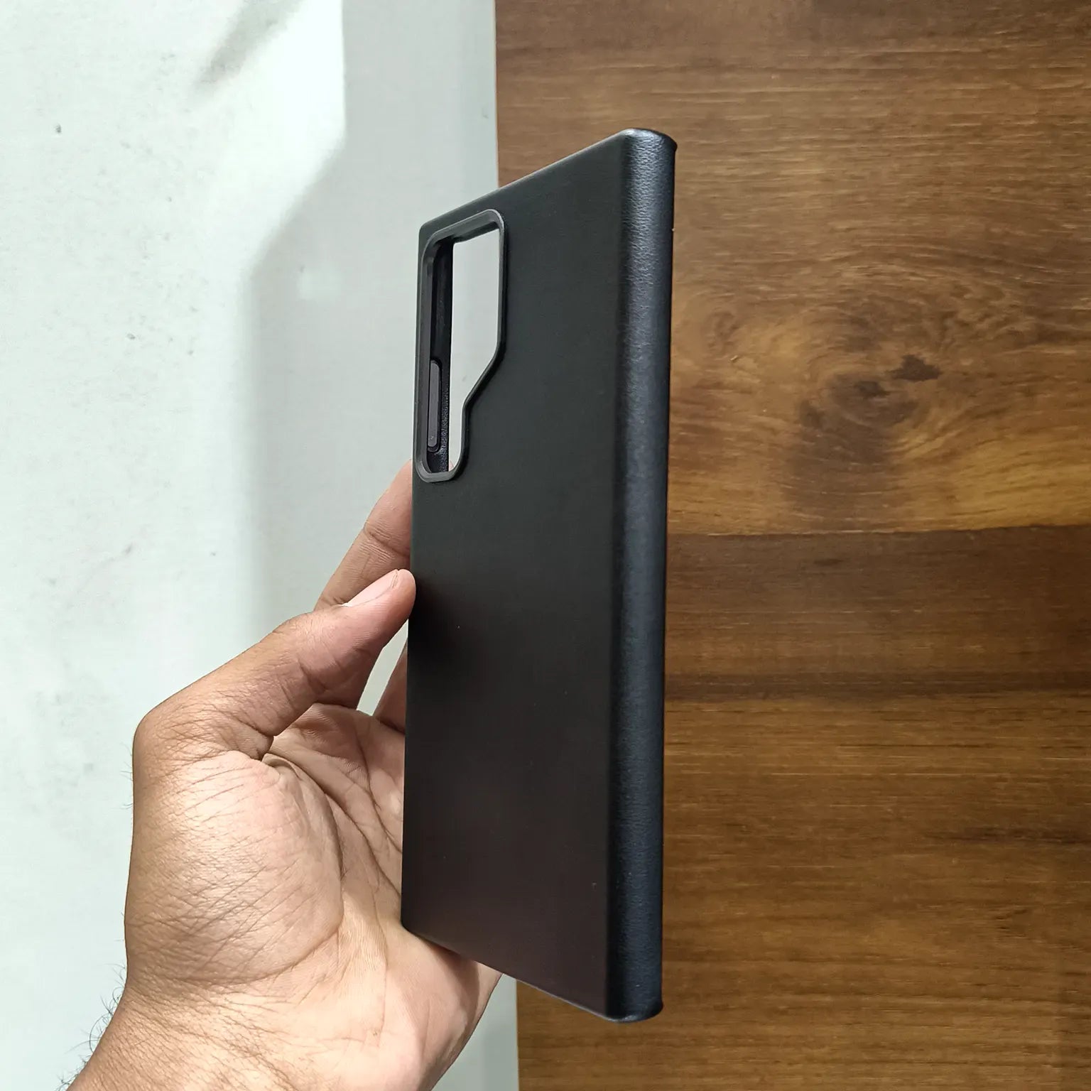 Cases & Covers PU Leather Texture Metal Button Magnetic Magsafe Case for Samsung S25 Ultra