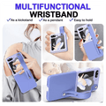 Cases & Covers for Samsung Galaxy Z Flip5 PU Leather Wrist Band Dual Color Back Case