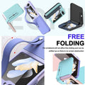 Cases & Covers for Samsung Galaxy Z Flip5 PU Leather Wrist Band Dual Color Back Case