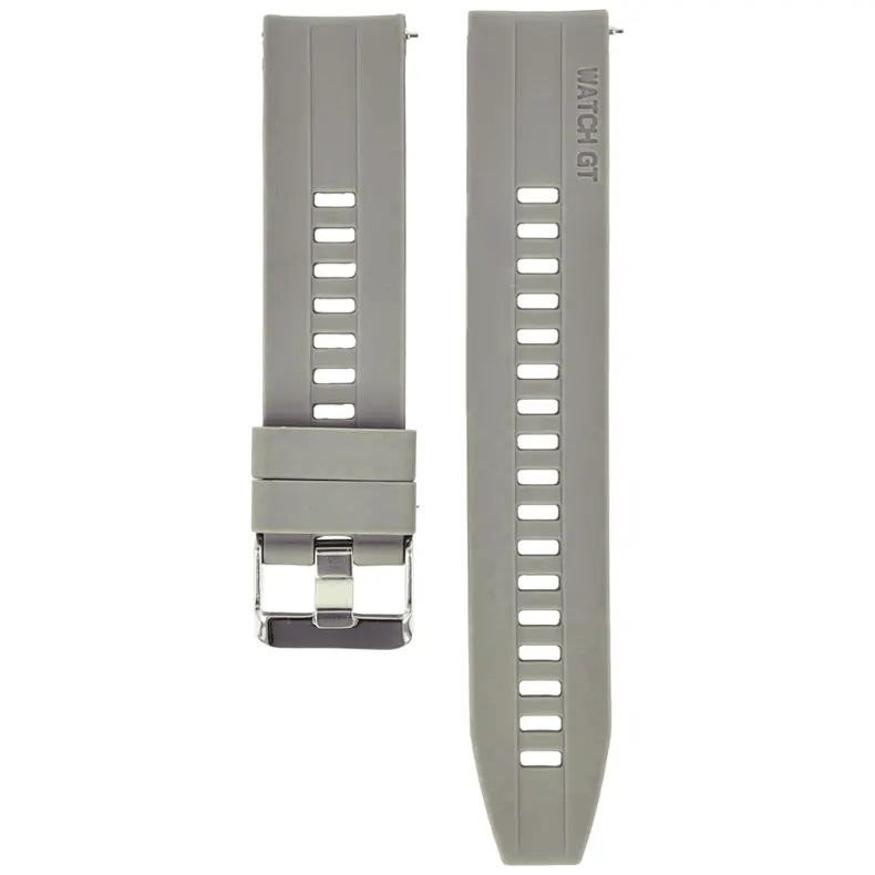 Straps & Bands for 20mm / Grey Quick Release Silicone Soft Sport Watch Band for SmartWatch