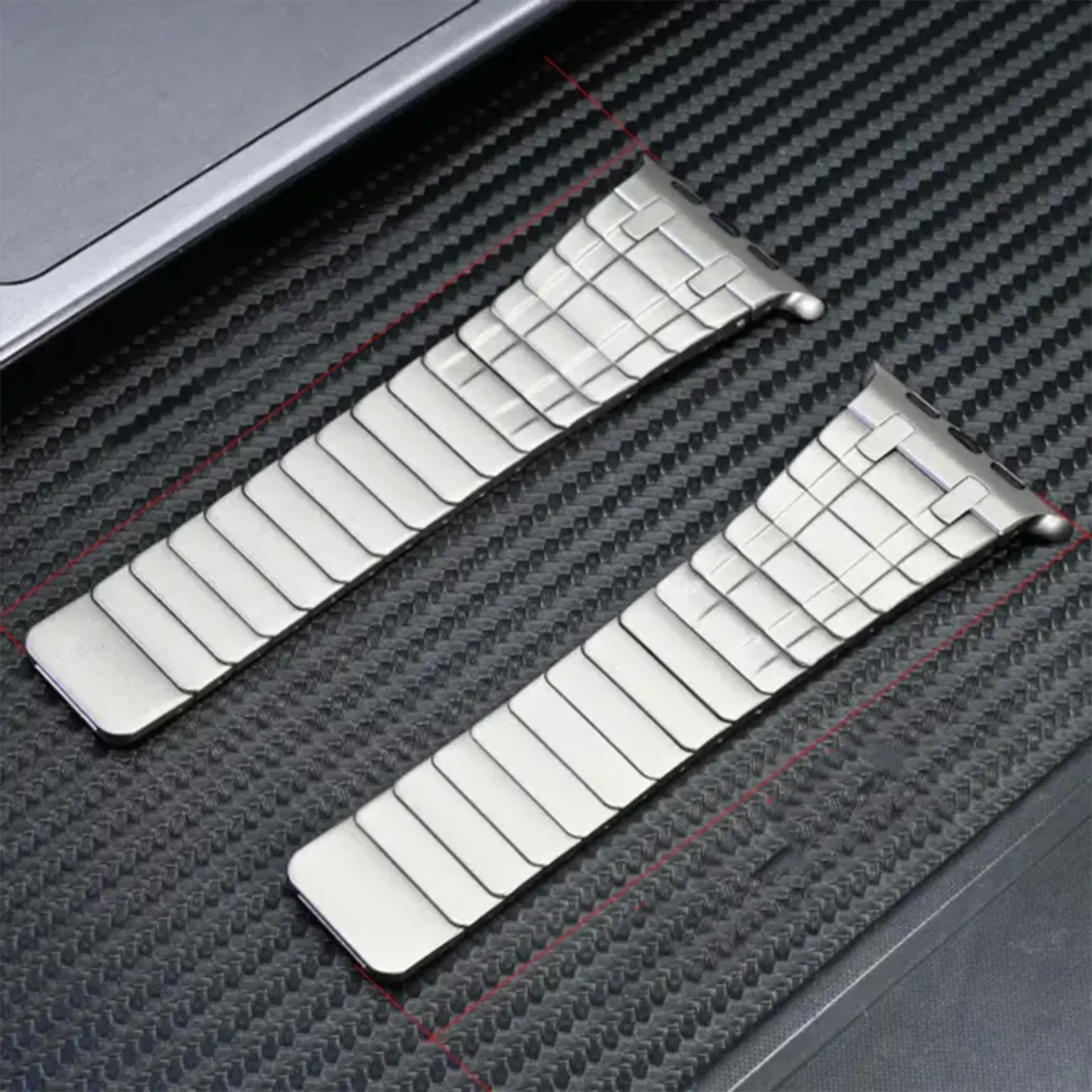 Watch Bands QuickFit Magnetic Metal Link Bracelet Chain for Apple Watch 42 | 44 | 45 | Ultra 49 | 46mm S10 | 46mm S11