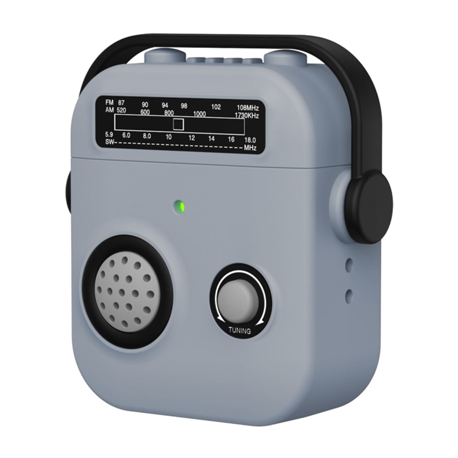 Radio Style Wireless Bluetooth Earphones Shockproof Protective