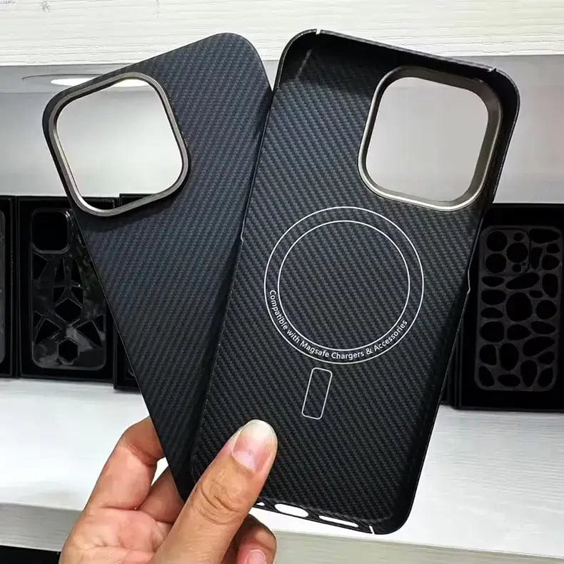 Cases & Covers Real Aramid Kevlar Fiber Magsafe Case for iPhone 16 Pro Max