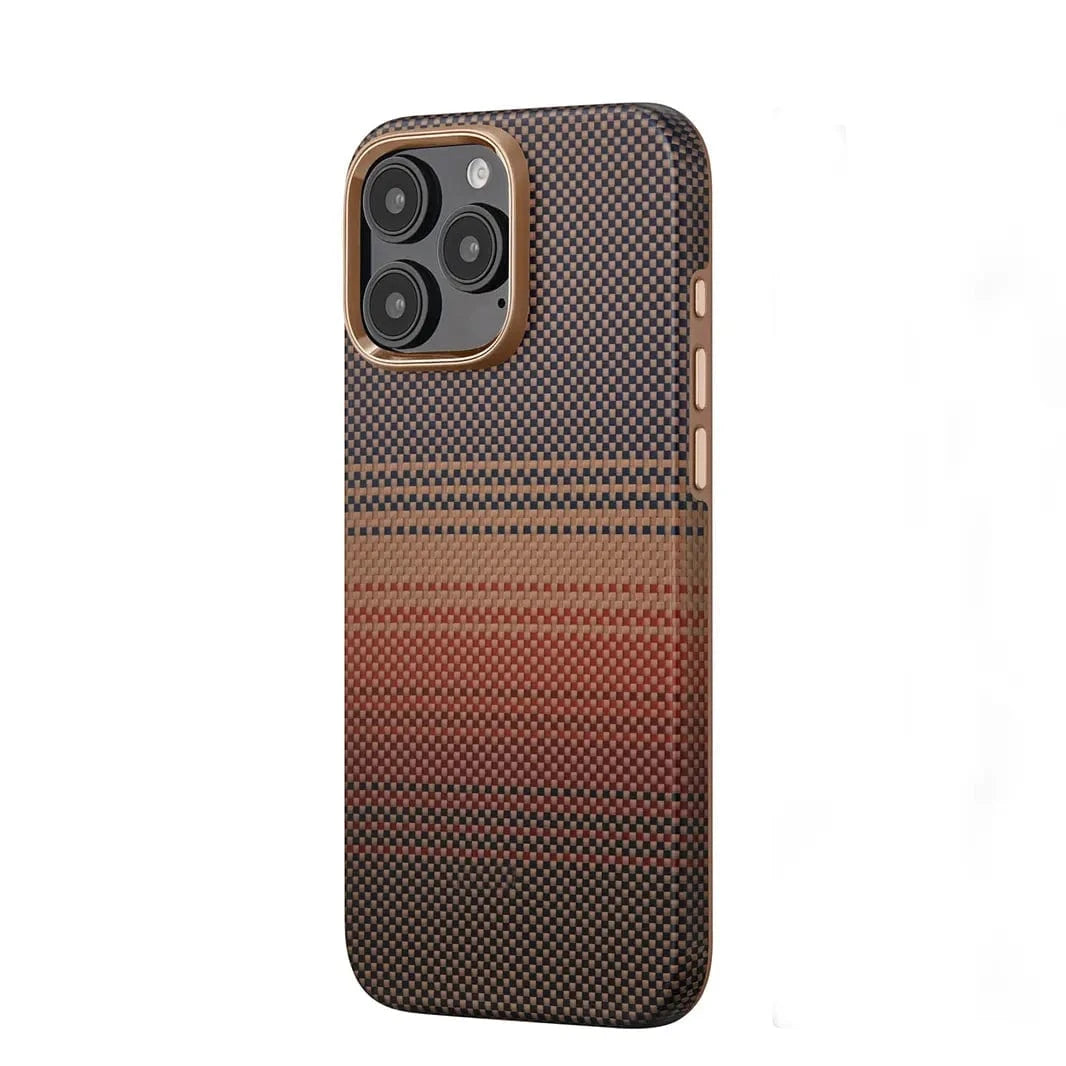 Real Aramid Kevlar Fiber Magsafe Case for iPhone 16 Pro