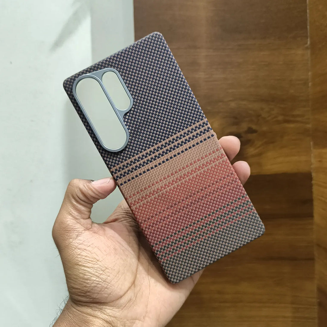 Cases & Covers Real Aramid Kevlar Fiber Magsafe Slim Hard Case for Samsung S25 Ultra