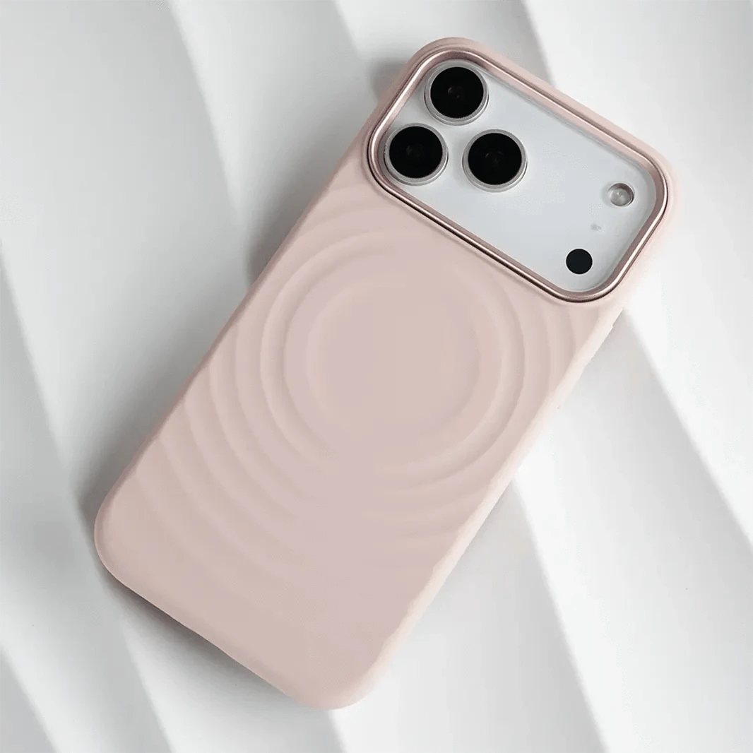 Ripple Magnetic Magsafe Liquid Silicone Case for iPhone 17 Pro Max Cases & Covers