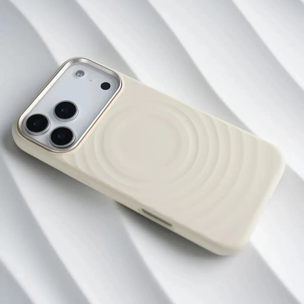 ktusu Generic Cases & Covers Ripple Magnetic Magsafe Liquid Silicone Case for iPhone 17 Pro Max