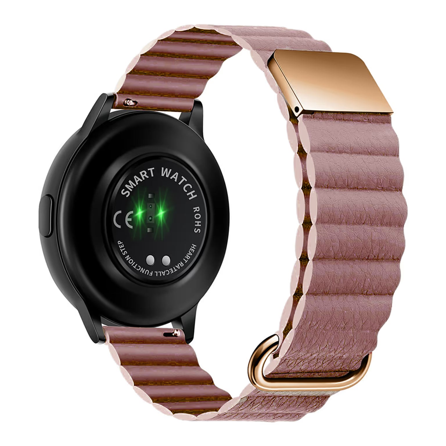 Magnetic Leather Texture Band for Smartwatch 20mm