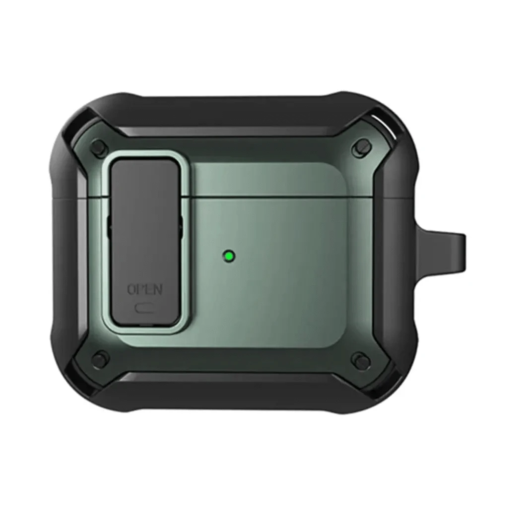 ktusu Generic Cases & Covers Rugged Tough Protective hard Case for Samsung Galaxy Buds 3 | 3 Pro Green
