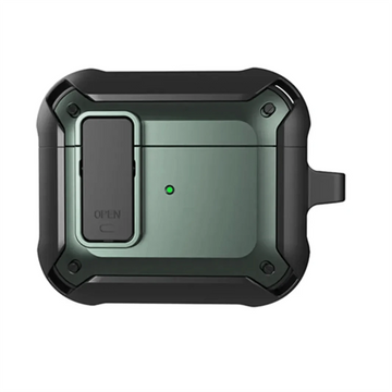 ktusu Generic Cases & Covers Rugged Tough Protective hard Case for Samsung Galaxy Buds 3 | 3 Pro Green