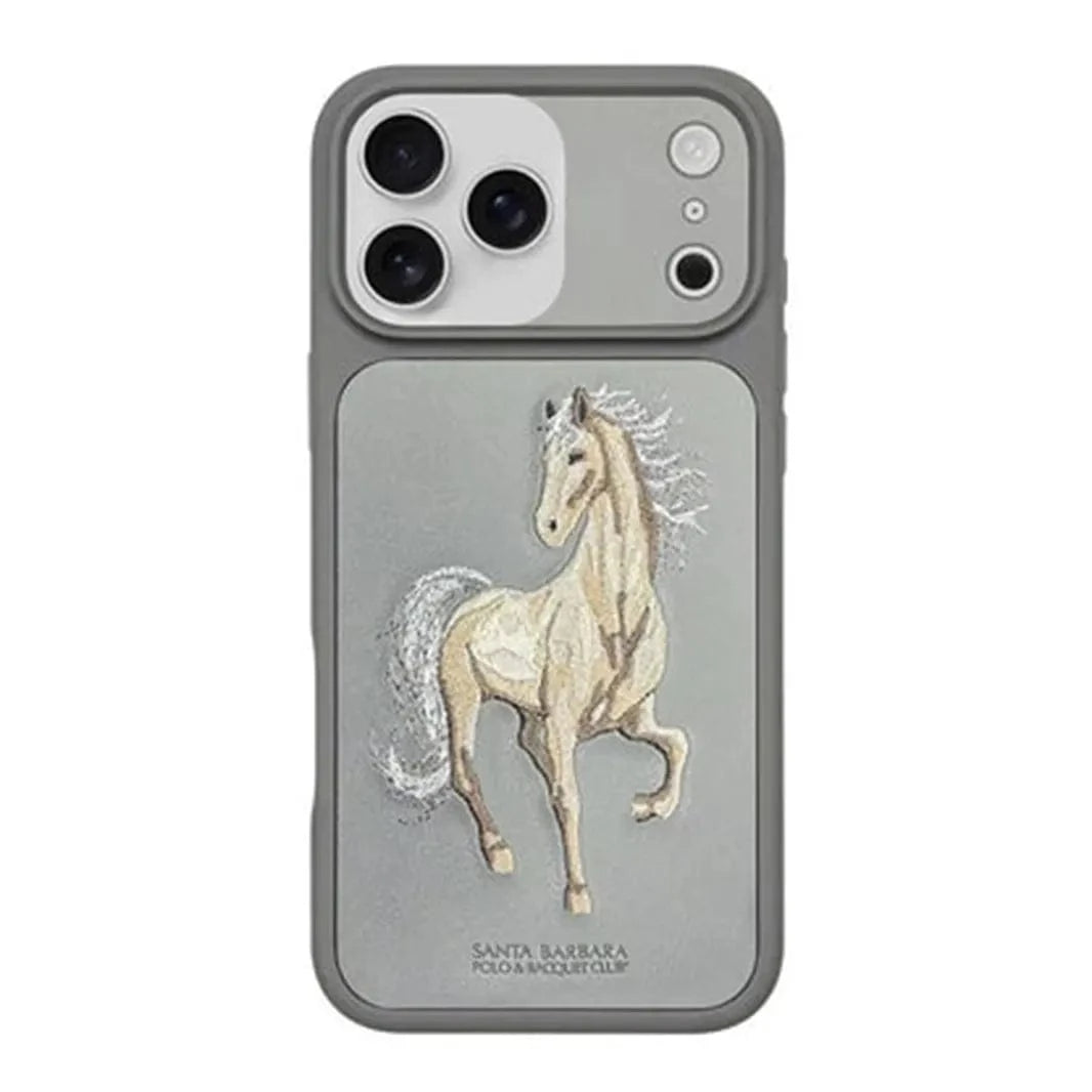 ktusu Santa Barbara Cases & Covers Santa Barbara Boris Series Case for iPhone 17 Pro Max Natural Titanium