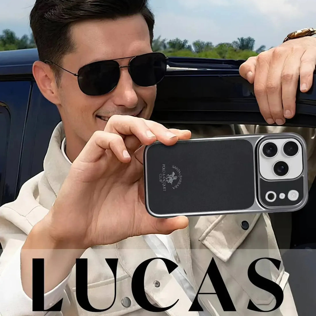 Cases & Covers Santa Barbara Lucas Series Case for iPhone 17 Pro