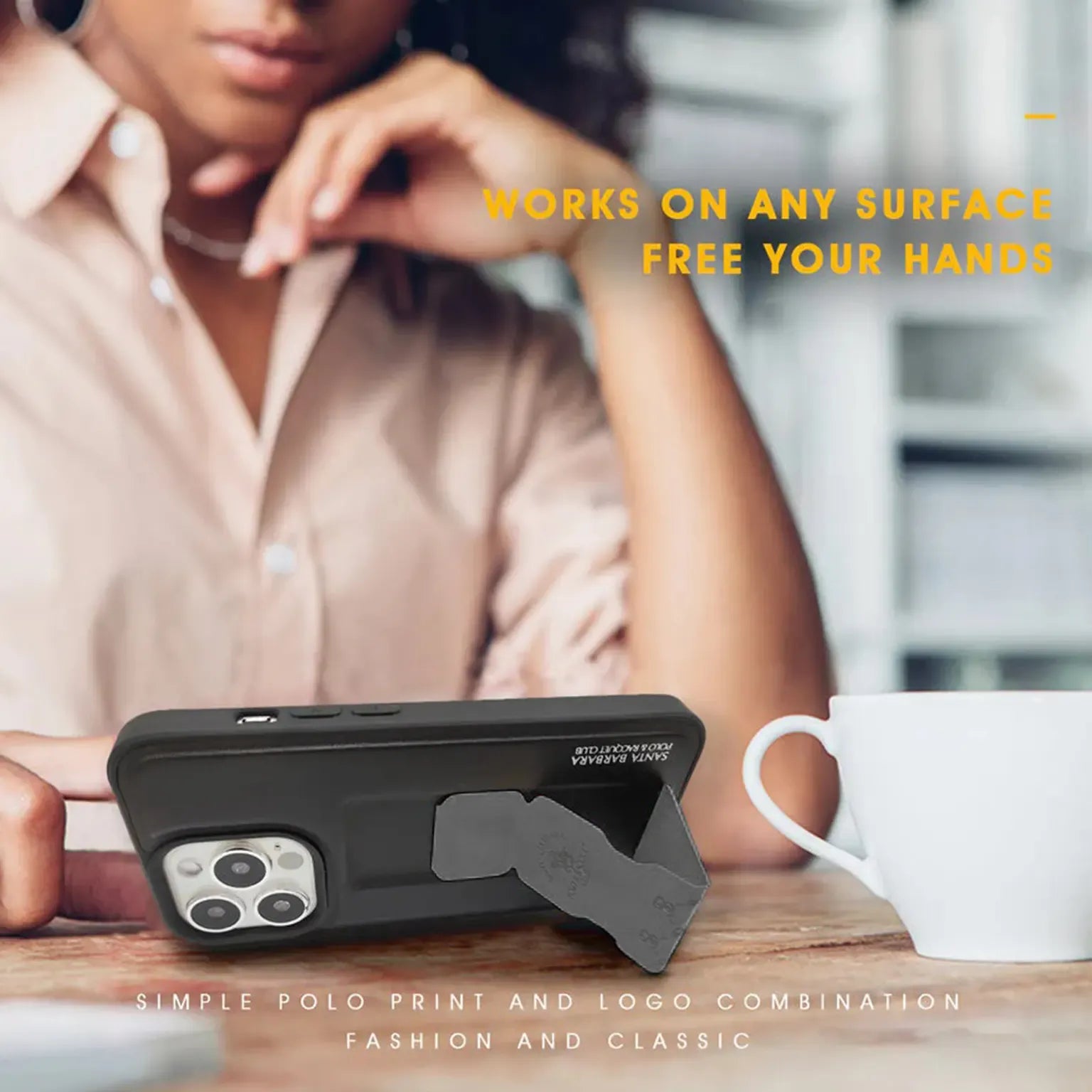 Cases & Covers Santa Barbara Parker Magnetic Bracket Case for iPhone 13 Pro