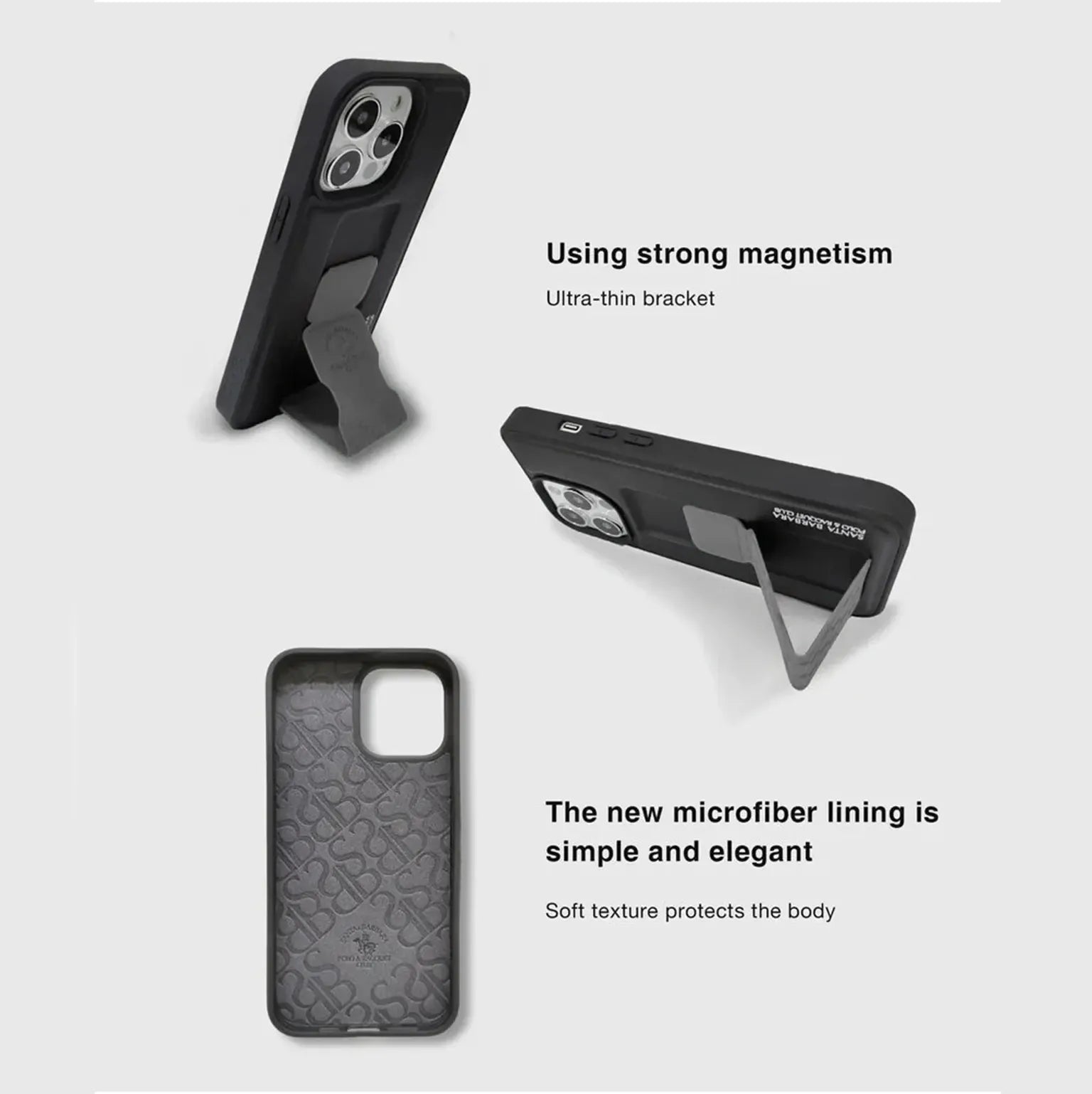 Cases & Covers Santa Barbara Parker Magnetic Bracket Case for iPhone 13 Pro