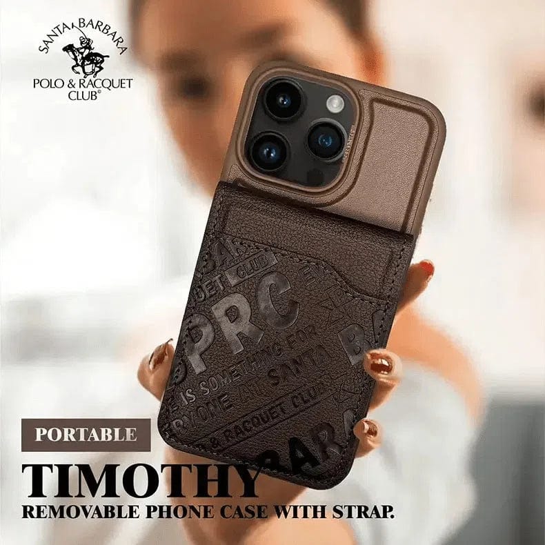 Cases & Covers for Santa Barbara Timothy Series Genuine Leather Case for Apple iPhone