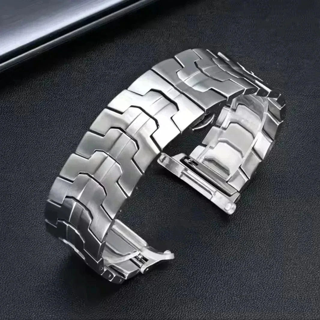 Satin Brushed Metal Link for Samsung Watch Ultra 47mm