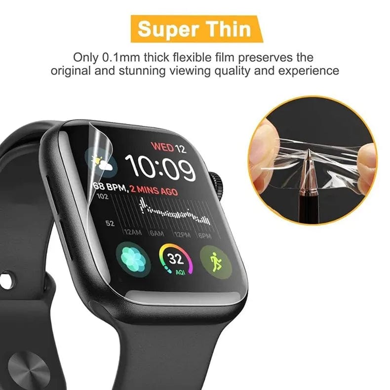 Screen Protector Buff for Apple Watch [ Pack of 2 ] - Ktusu