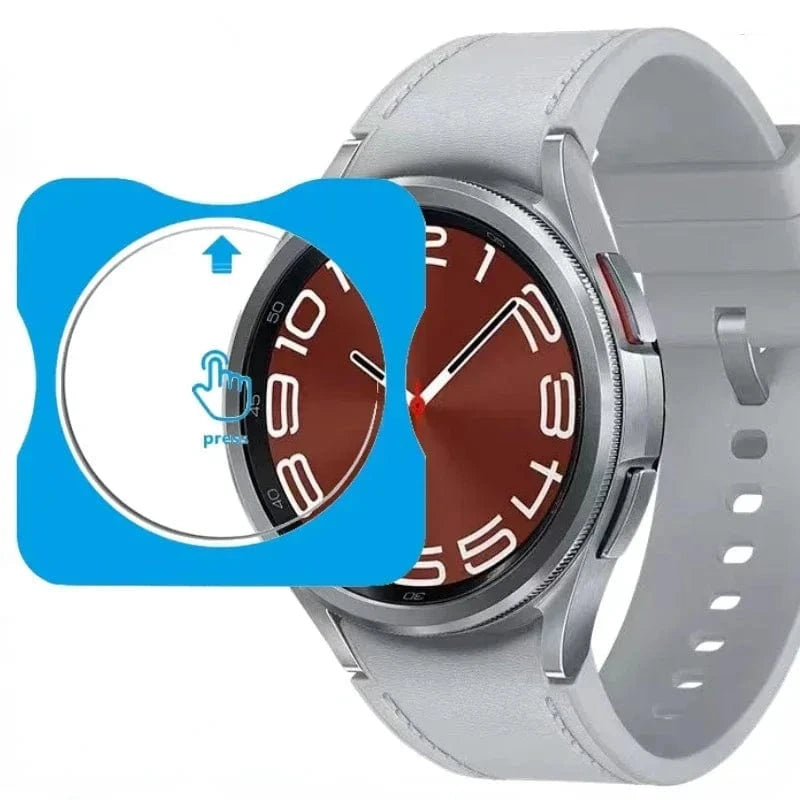 Self-contained Positioning Tempered Glass for Samsung Watch 6 43mm