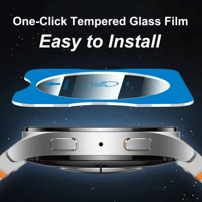 Self-contained Positioning Tempered Glass for Samsung Watch 6/7 40mm