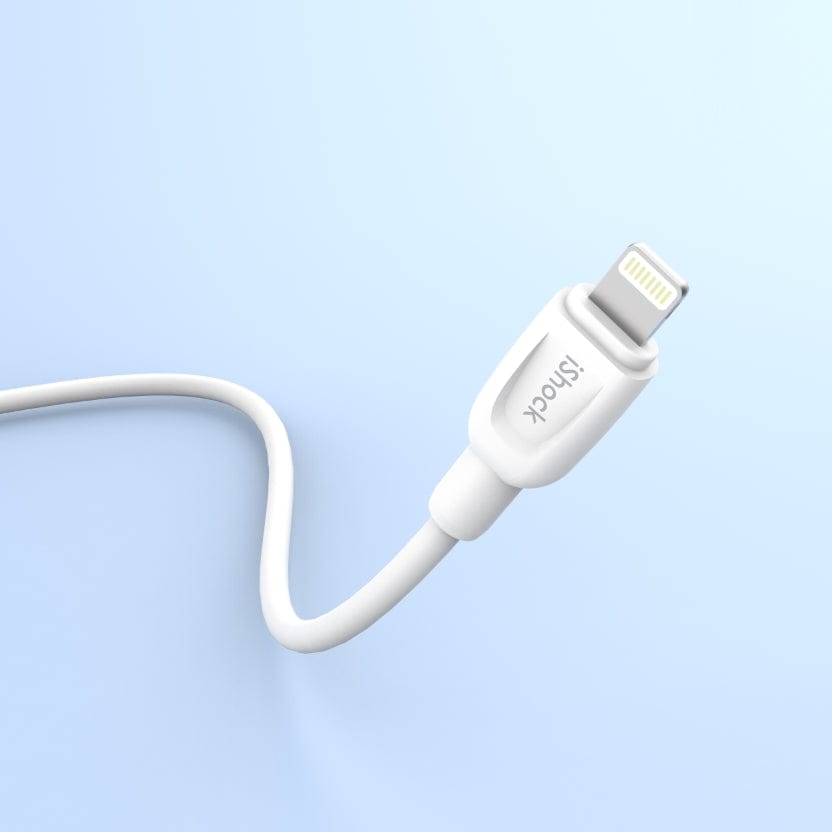 Power & Cable Silicone Fast Charging Type-C to Lighting Cable 1 Meter 3A