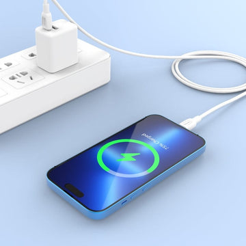 Power & Cable Silicone Fast Charging Type-C to Lighting Cable 1 Meter 3A