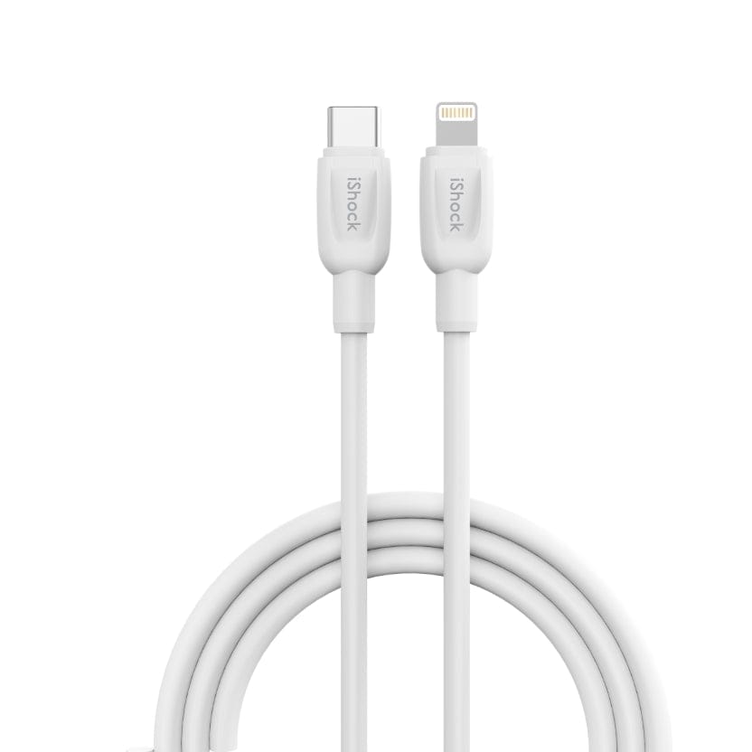 Power & Cable Silicone Fast Charging Type-C to Lighting Cable 1 Meter 3A