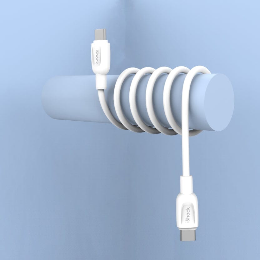 Power & Cable Silicone Fast Charging Type-C to Type-C Cable 1 Meter 3A