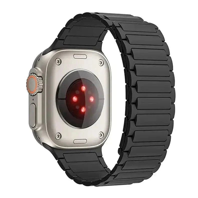 ktusu Generic Watch Bands Silicone Magnetic skin-friendly Band for Apple Watch 42 | 44 | 45 | Ultra 49 | 46mm S10