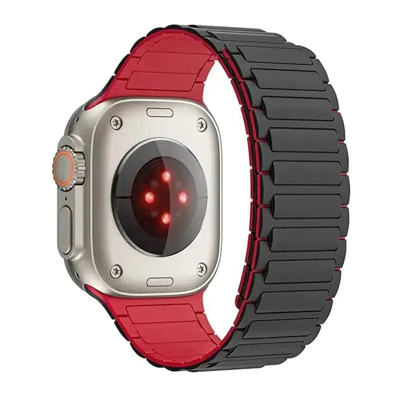 ktusu Generic Watch Bands Silicone Magnetic skin-friendly Band for Apple Watch 42 | 44 | 45 | Ultra 49 | 46mm S10