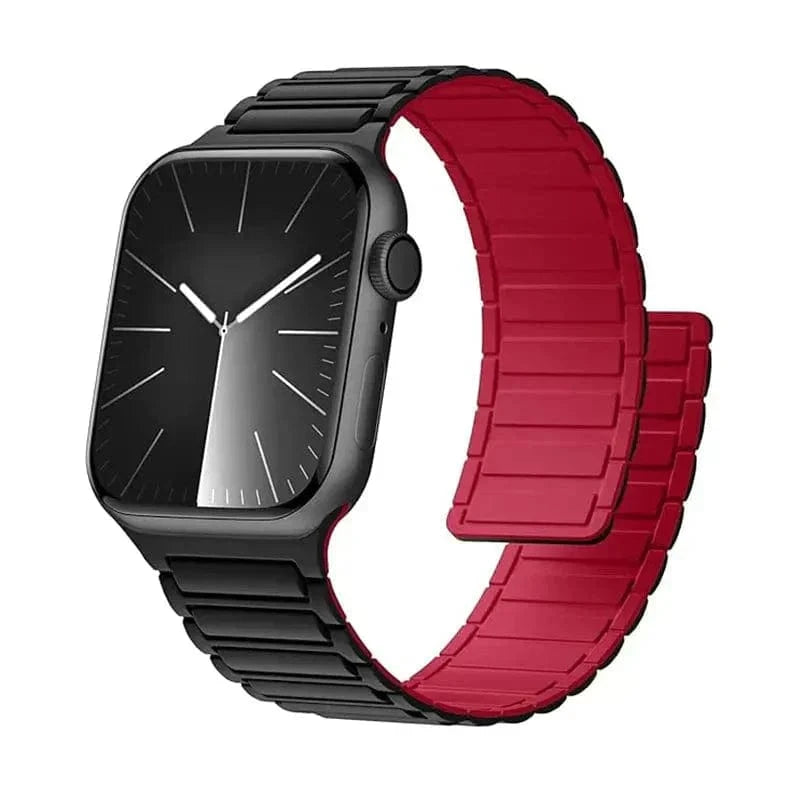ktusu Generic Watch Bands Silicone Magnetic skin-friendly Band for Apple Watch 42 | 44 | 45 | Ultra 49 | 46mm S10
