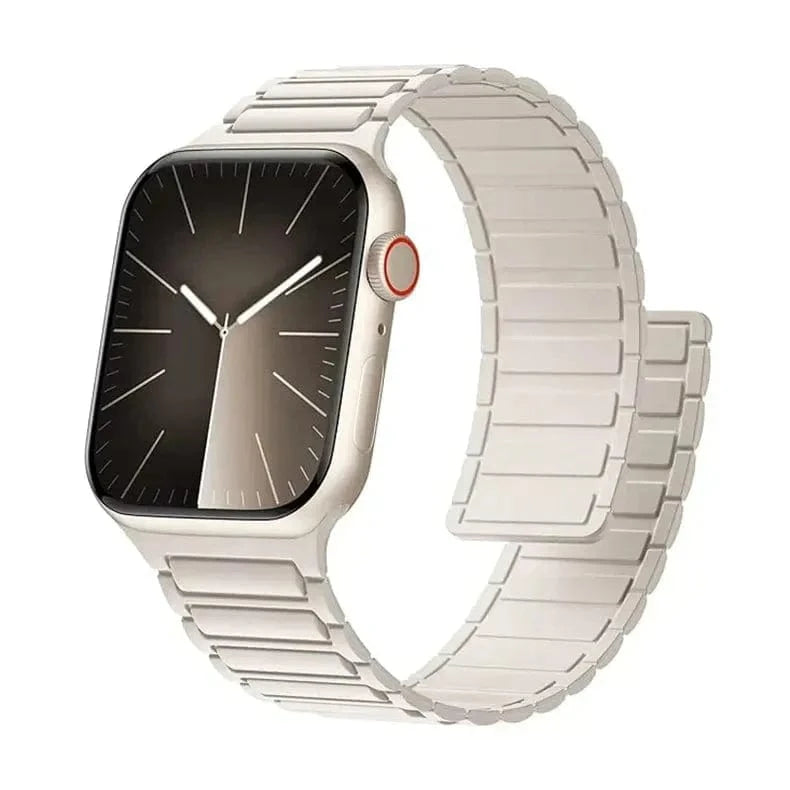 ktusu Generic Watch Bands Silicone Magnetic skin-friendly Band for Apple Watch 42 | 44 | 45 | Ultra 49 | 46mm S10