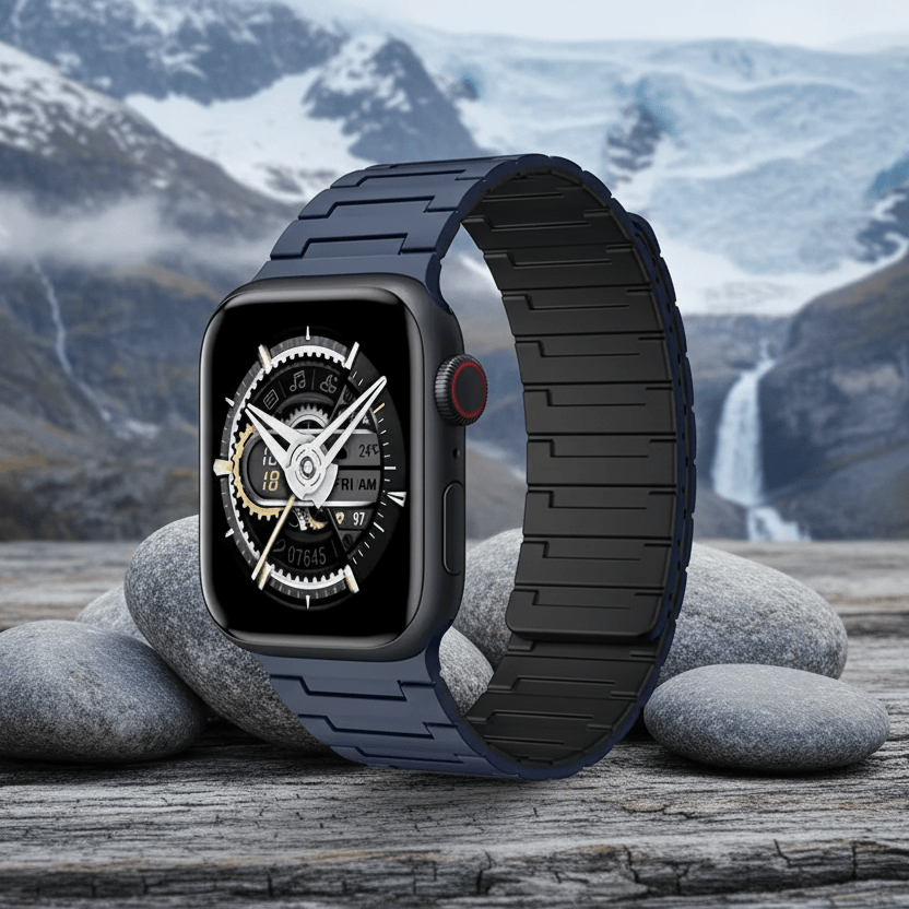 Watch Bands Silicone Magnetic Watch Strap Band for Apple Watch 42 | 44 | 45 | Ultra 49 | 46mm S10