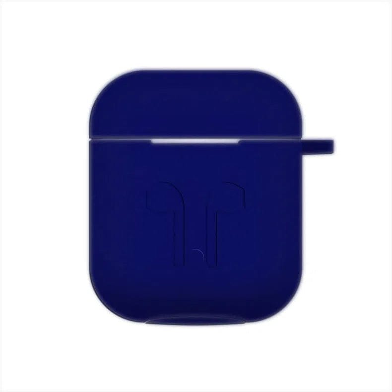 Cases & Covers for Airpods 1 | 2 / Blue Apple Airpods Cases Covers Silicone Soft